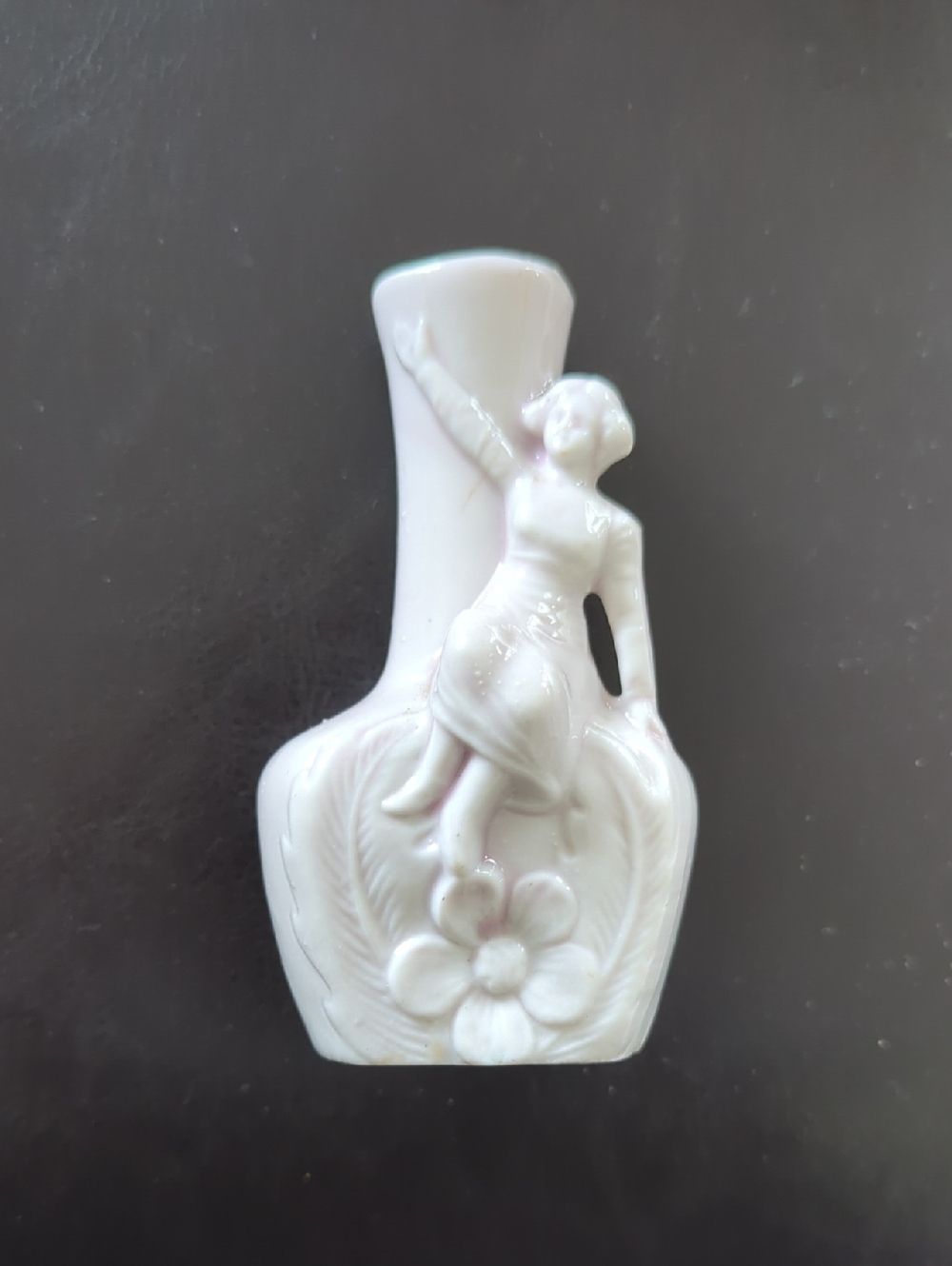 Austrian Porcelain Figural Bud Vase